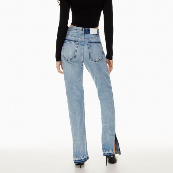 EB Denim Unraveled Two Tone Jeans - Picture 3 of 13